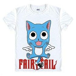 Fairy Tail T-Shirts - Flying Happy T-Shirt IPW