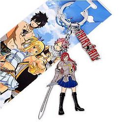 Fairy Tail Keychains - Erza Scarlet Keychain IPW