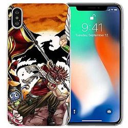 Fairy Tail Cas - Natsu avec Flag iPhone Case IPW