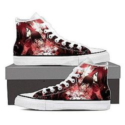 Fairy Tail Shoes - Hip Hop Club Magnolia Customized Hot Erza Scarlet  Sneaker Shoes IPW