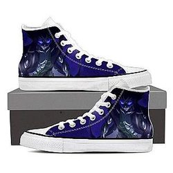 Fairy Tail Shoes - Magnolia Customized Blue Gajeel Iron Dragon  Sneaker Shoes IPW