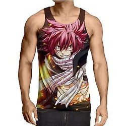 Fairy Tail Tank Tops - Cool Natsu Dragneel Tank Top IPW