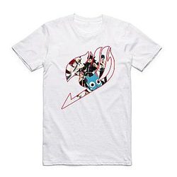 Fairy Tail T-Shirts - Emblem with Characters T-Shirt IPW