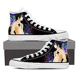 Fairy Tail Shoes - Cosmos Magnolia Customized Gray Fullbuster  Sneaker Shoes IPW