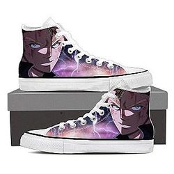 Fairy Tail Shoes - Purple Magnolia Customized Laxus Dreyar  Sneaker Shoes IPW