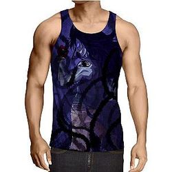 Fairy Tail Tank Tops - Dark Gajeel Iron Dragon  TankTop IPW