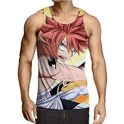 Fairy Tail Tank Tops - Natsu Dragneel   Tank Top IPW