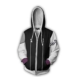 New Fashion Fairy Tail 3D Printed Hooded Jacket - Cute Anime Winter Coat