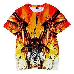 Fairy Tail T-Shirts - Natsu Dragon Empyrean Blend Dragon Slayer Fire  T-shirt IPW
