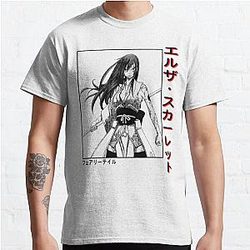 Fairy Tail T-Shirts - Erza Scarlet Classic T-Shirt RB0607