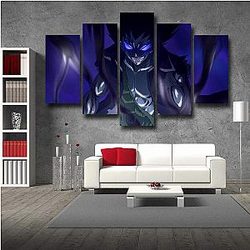 Fairy Tail Wall Arts - Iron Dragon Gajeel  Canvas IPW