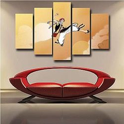 Fairy Tail Wall Arts - Natsu Dragneel Jumping    Canvas IPW