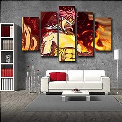 Fairy Tail Wall Arts - Fire Dragon Roar  Canvas IPW