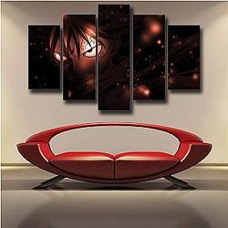 Fairy Tail Wall Arts - Canvas   Black Face Natsu IPW