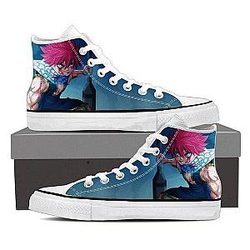 Fairy Tail Shoes - Natsu Blue Magnolia Customized Angry  Sneaker Shoes IPW