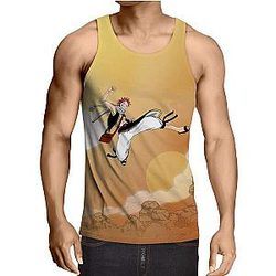 Fairy Tail Tank Tops - Natsu Hip Hop Desert    Tank Top IPW