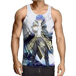 Fairy Tail Tank Tops - Jellal   White   Tank Top IPW