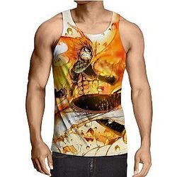 Fairy Tail Tank Tops - Fired up   Natus  Tank Top IPW