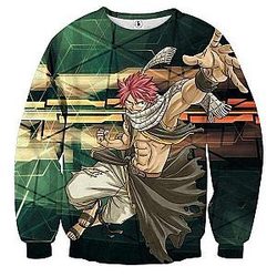 Fairy Tail Sweatshirts - Natsu Punching  Sweatshirt IPW
