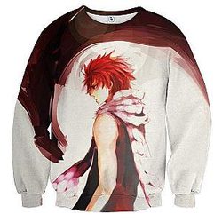 Fairy Tail Sweatshirts - Natsu Standing  Sweatshirt IPW