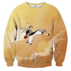 Fairy Tail Sweatshirts - Jumping Natsu  Sweatshirt IPW