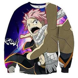 Fairy Tail Sweatshirts - Fight Natus  Sweatshirt IPW