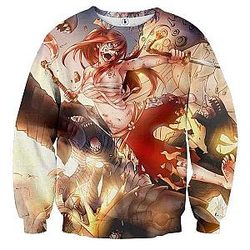 Fairy Tail Sweatshirts - Erza Scarlet Armor  Sweatshirt IPW