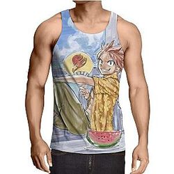 Fairy Tail Tank Tops - Drawing Natsu   Tank Top IPW