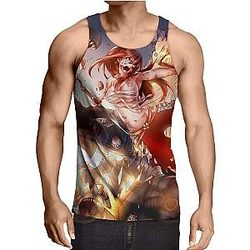 Fairy Tail Tank Tops - Erza Scarlet Armor    Tank Top IPW