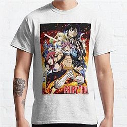 Fairy Tail T-Shirts - Fairy Tail 12 Classic T-Shirt RB0607