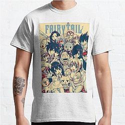 Fairy Tail T-Shirts - Fairy Tail 24  Classic T-Shirt RB0607