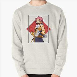 Fairy Tail Sweatshirts - Natsu Dragneel II In The Red Box Pullover Sweatshirt RB0607