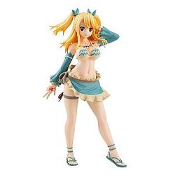 Fairy Tail Action Figures - Lucy Heartfilia Anime Action Figure Model Decor