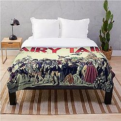 Fairy Tail Bedding Sets - Fairy Tail 37  Throw Blanket RB0607
