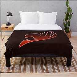 Fairy Tail Bedding Sets - Anime Fairy Taila Throw Blanket RB0607
