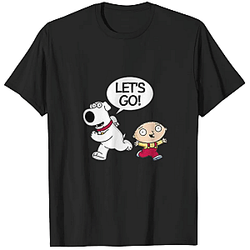  Let's Go Brian and Stewie LA 1404 Family Guy T-Shirts