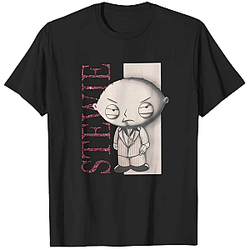Gangster Stewie Vertical LA 1404 Family Guy T-Shirts