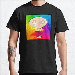 Family Guy T-Shirts - Rainbown Color Classic T-Shirt