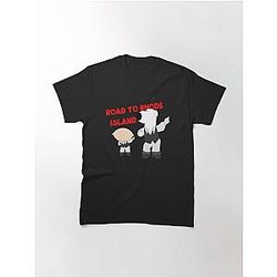 Family Guy T-Shirts - Road to Rhode Island (Stewie and Brian) Classic T-Shirt