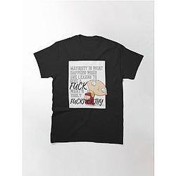 Family Guy T-Shirts - Maturity is what happens Classic T-Shirt