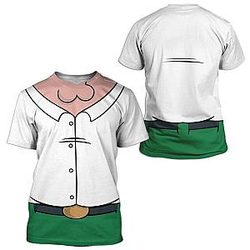 Family Guy Cartoon Family Guy Printed 3d T-shirt AL0508