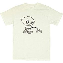 Family Guy T-Shirts - Family Guy Stewie Piss T Shirt ST0508