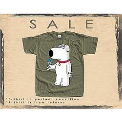 Family Guy T-Shirts - SALE Family Guy V2  Vintage T Shirt  ET0508