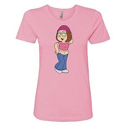 Family Guy T-Shirts - Family Guy Meg Women's Short Sleeve T-Shirt SH0508