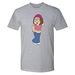 Family Guy T-Shirts - Family Guy Meg Adult Short Sleeve T-Shirt SH0508