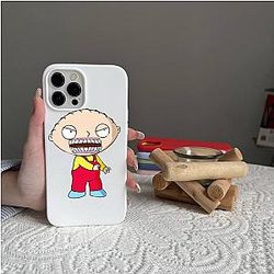Family Guy Cases - Stewie Griffin Full Teeth White iPhone Classic Case