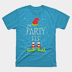 PARTY Elf Family Matching Christmas Group Funny Gift Classic T-shirt TP1002