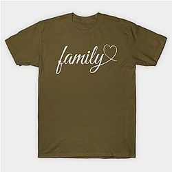 Love My Family Classic T-shirt TP1002