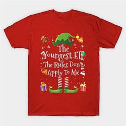 the youngest elf Family matching Classic T-shirt TP1002