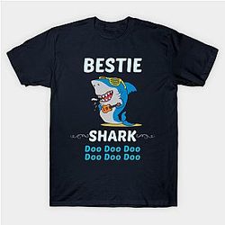 Family Shark 2 BESTIE Classic T-shirt TP1002
